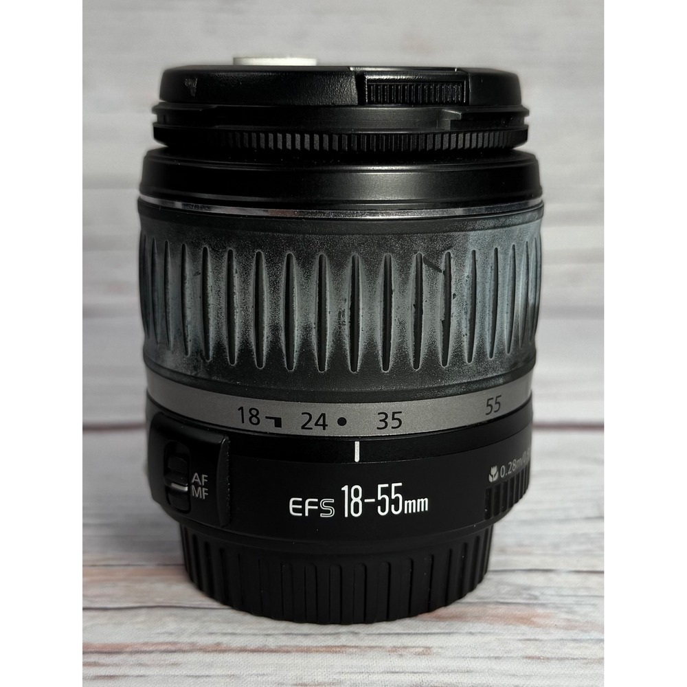 Canon EF-S 18-55mm f/3.5-5.6 II Zoom Lens for DSLR Cameras 58mm